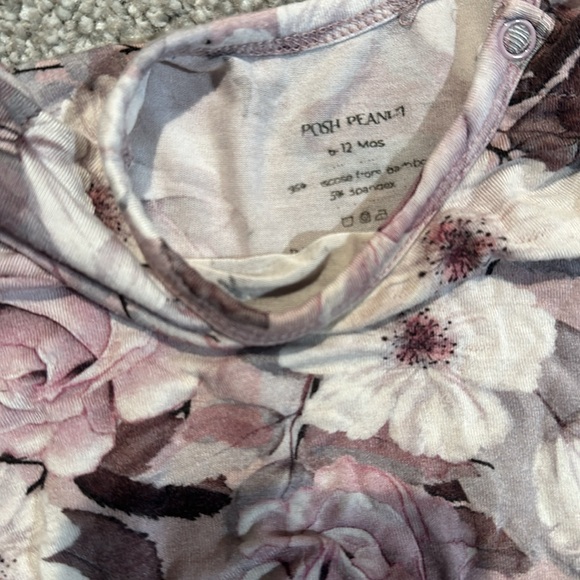 Posh Peanut Nikki long sleeve twirl skirt bodysuit 6-12 months - Picture 3 of 6